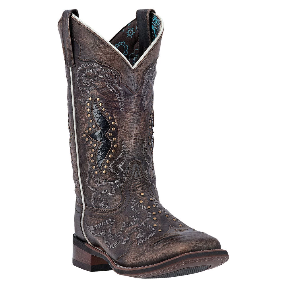 Laredo Women's Spellbound Square Toe Cowgirl Boots 2 Laredo Women's Spellbound Square Toe Cowgirl Boots - Image 2