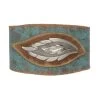 Cowgirl Confetti Women's Feather Step Leather Cuff Bracelet