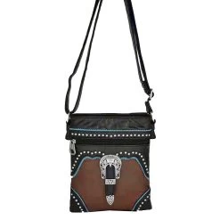 Unique West Women's Soft Body Crossbody Bag