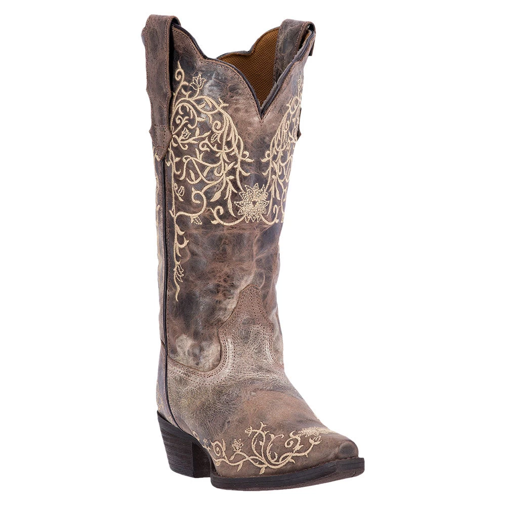 Laredo Women's Jasmine Snip Toe Cowgirl Boots 2 Laredo Women's Jasmine Snip Toe Cowgirl Boots - Image 2