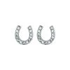 Montana Silversmiths Women's Crystal Horseshoe Stud Earrings