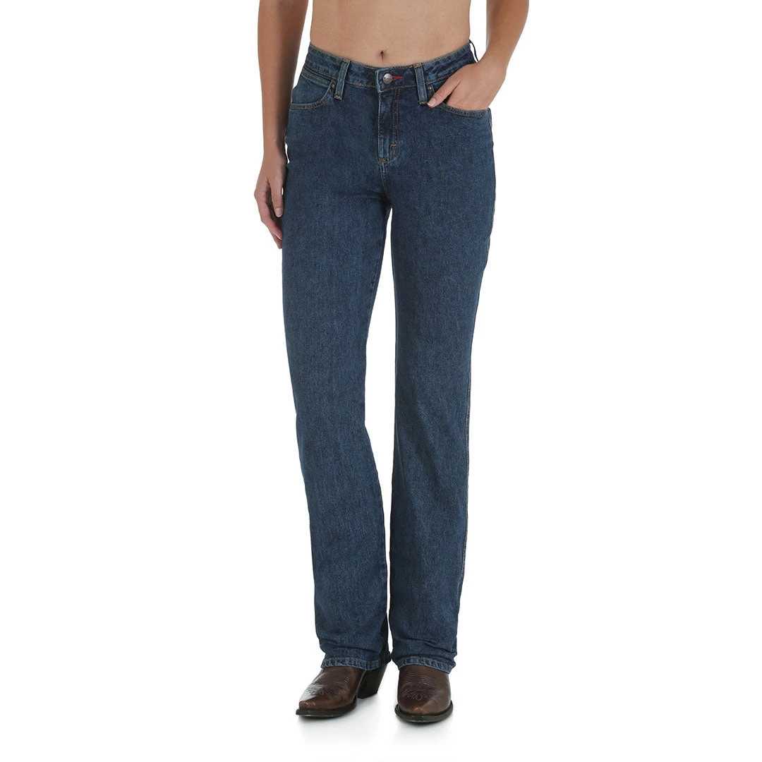 Wrangler Women's Cowboy Cut High Rise Jeans 3 Wrangler Women's Cowboy Cut High Rise Jeans - Image 3