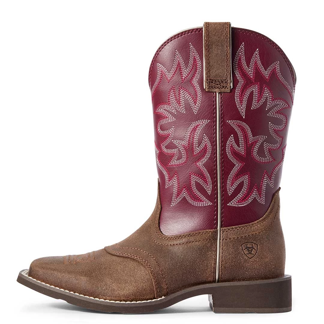 Ariat Women's Delilah Square Toe Cowgirl Boots 2 Ariat Women's Delilah Square Toe Cowgirl Boots - Image 2