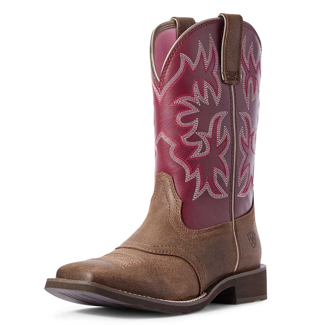 Ariat Women's Delilah Square Toe Cowgirl Boots 1 Ariat Women's Delilah Square Toe Cowgirl Boots