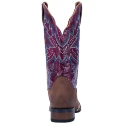 Dan Post Women's Pasadena Square Toe Cowgirl Boots -Western Fashion Ladies 70088607cc15c1db9f15294547b1723f