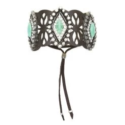 Cowgirl Confetti Women's Trail Of Tides Leather Cuff Bracelet