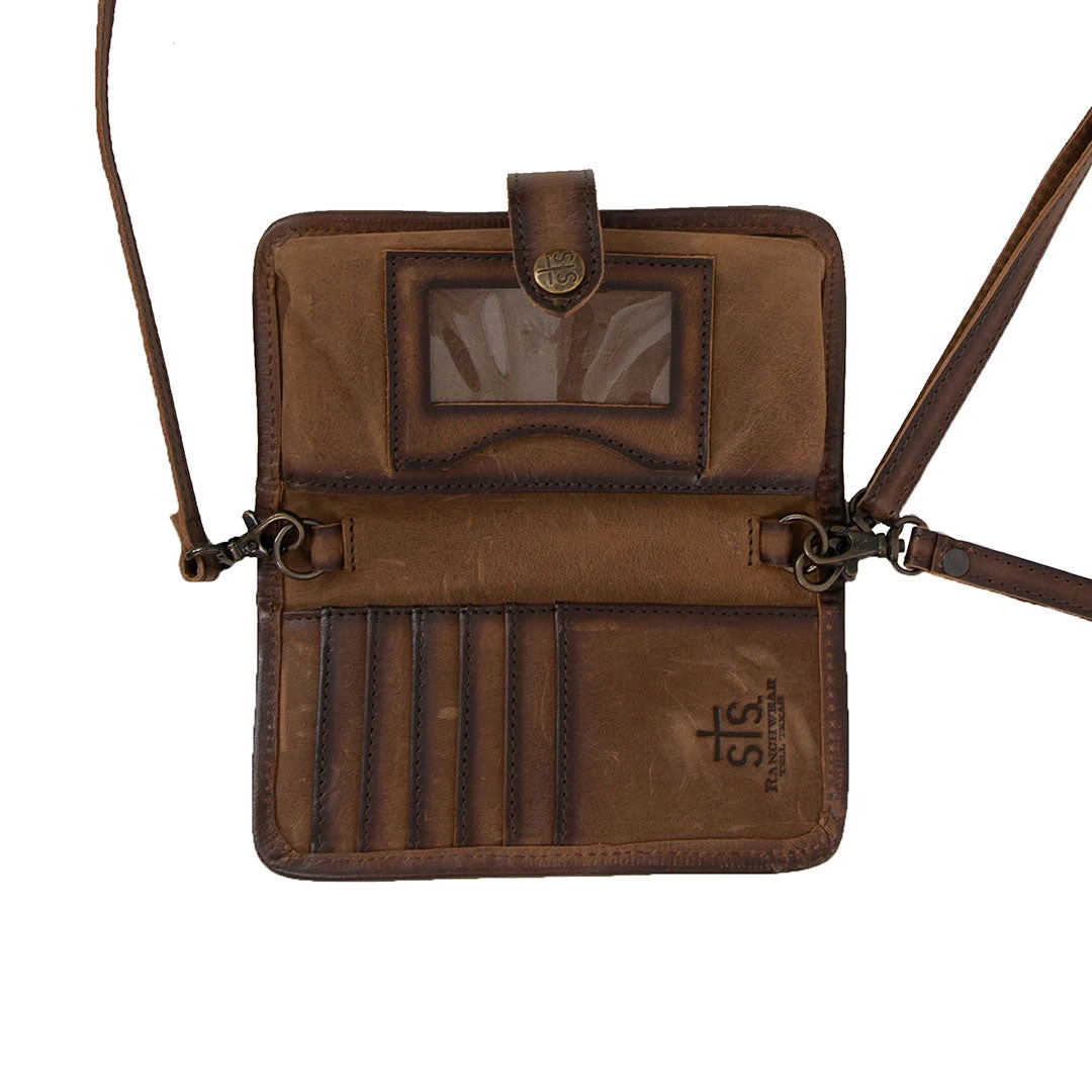 STS Ranchwear Women's Cowhide Crossbody Wallet 3 STS Ranchwear Women's Cowhide Crossbody Wallet - Image 3