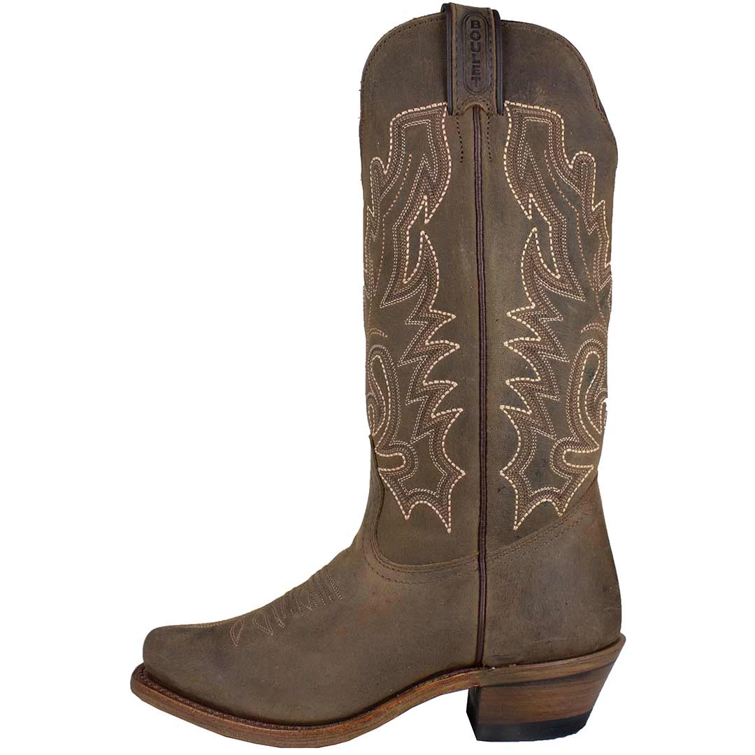 Boulet Women's Cutter Toe Cowgirl Boots 3 Boulet Women's Cutter Toe Cowgirl Boots - Image 3