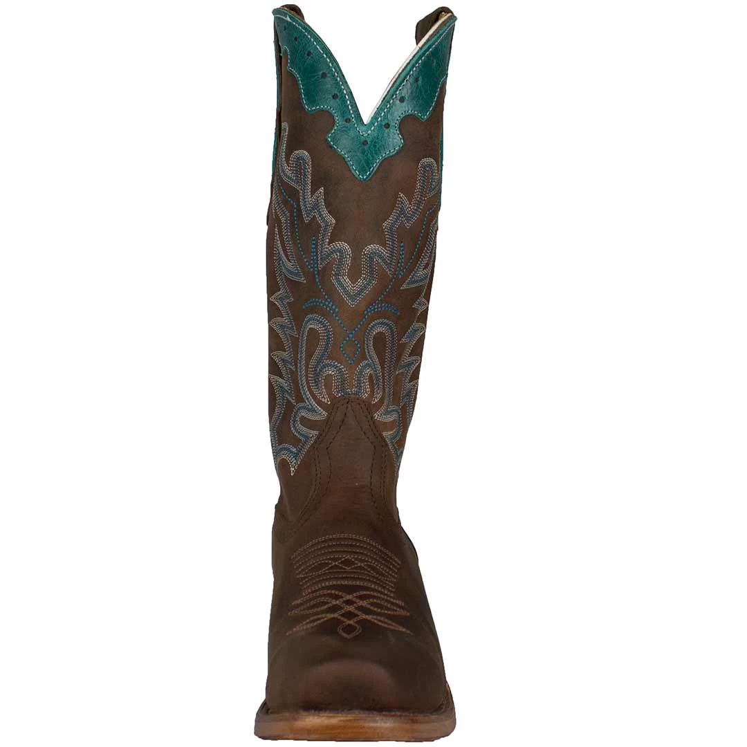 Boulet Women's Cutter Toe Cowgirl Boots 6 Boulet Women's Cutter Toe Cowgirl Boots - Image 6
