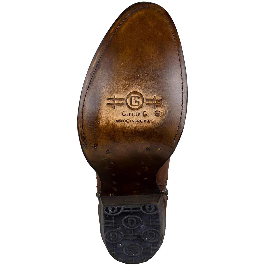 Circle G Women's Cut Out Round Toe Cowgirl Boots 7 Circle G Women's Cut Out Round Toe Cowgirl Boots - Image 7