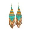 Cindy Smith Women's Beaded Chandelier Earrings