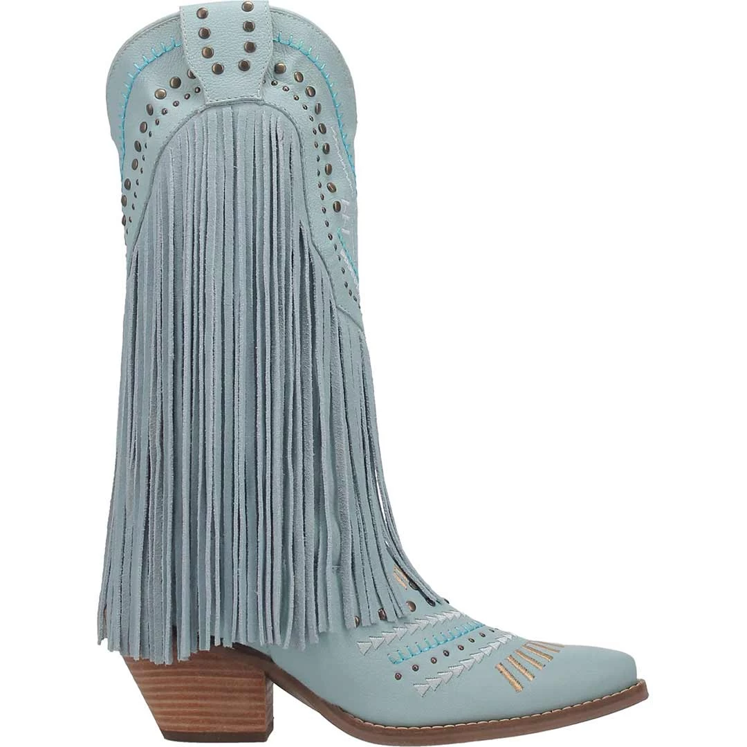 Dingo Women's Gypsy Leather Cowgirl Boots 12 Dingo Women's Gypsy Leather Cowgirl Boots - Image 12