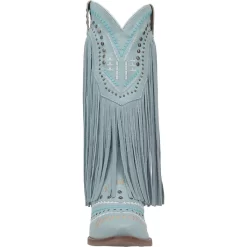 Dingo Women's Gypsy Leather Cowgirl Boots 28 Dingo Women's Gypsy Leather Cowgirl Boots -Western Fashion Ladies DNP DI737 Blue 5