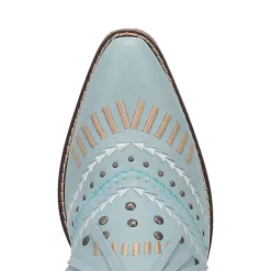 Dingo Women's Gypsy Leather Cowgirl Boots 30 Dingo Women's Gypsy Leather Cowgirl Boots -Western Fashion Ladies DNP DI737 Blue 6