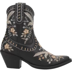 Dingo Women's Primrose Leather Cowgirl Boots 27 Dingo Women's Primrose Leather Cowgirl Boots -Western Fashion Ladies DNP DI748 Black 2