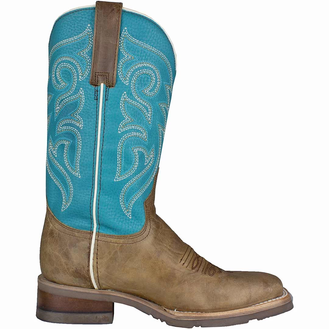 Roper Women's Turquoise Shaft Cowgirl Boots 3 Roper Women's Turquoise Shaft Cowgirl Boots - Image 3