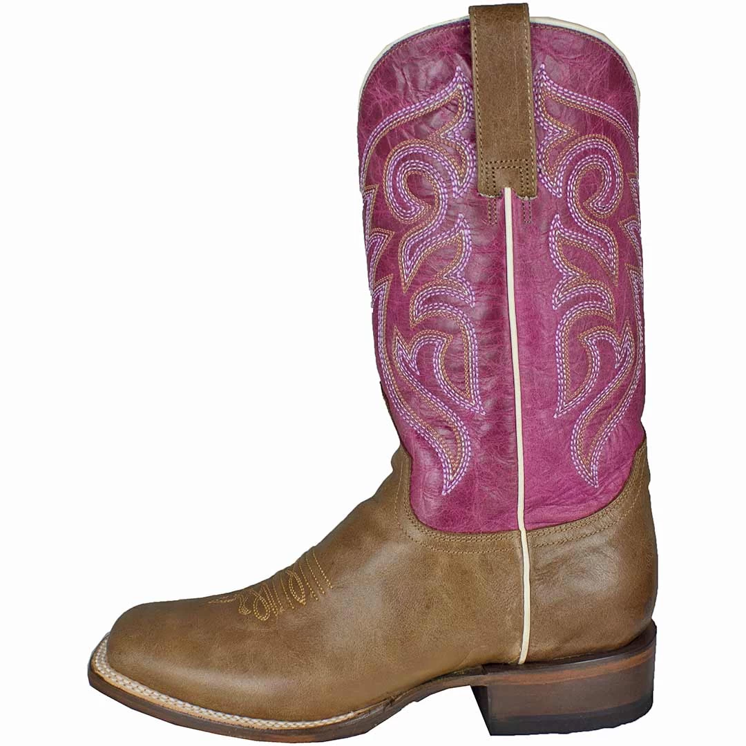Roper Women's Pink Shaft Cowgirl Boots 2 Roper Women's Pink Shaft Cowgirl Boots - Image 2