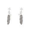 Montana Silversmiths Women's Feather Whispers Earrings