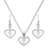 Montana Silversmiths Women's Heart & Arrow Jewelry Set