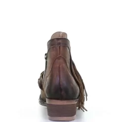 Circle G Women's Zipper With Fringe Round Toe Cowgirl Boots -Western Fashion Ladies Q5139 d