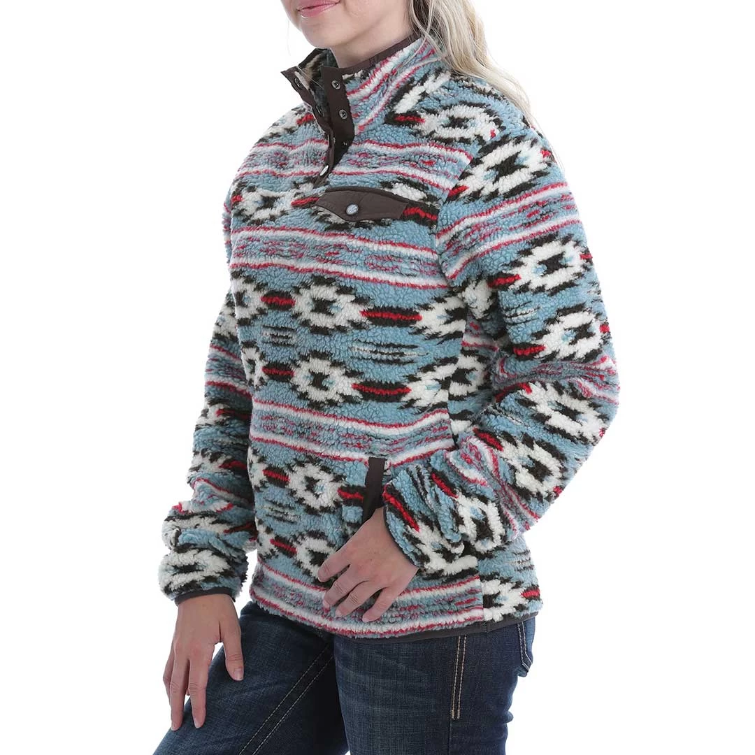 Cinch Women's Southwest Printed Fleece Pullover 2 Cinch Women's Southwest Printed Fleece Pullover - Image 2