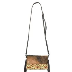Montana West Women's Hair-On Hide Fringe Crossbody Clutch 7 Montana West Women's Hair-On Hide Fringe Crossbody Clutch -Western Fashion Ladies TRN RLH 025CF FT2
