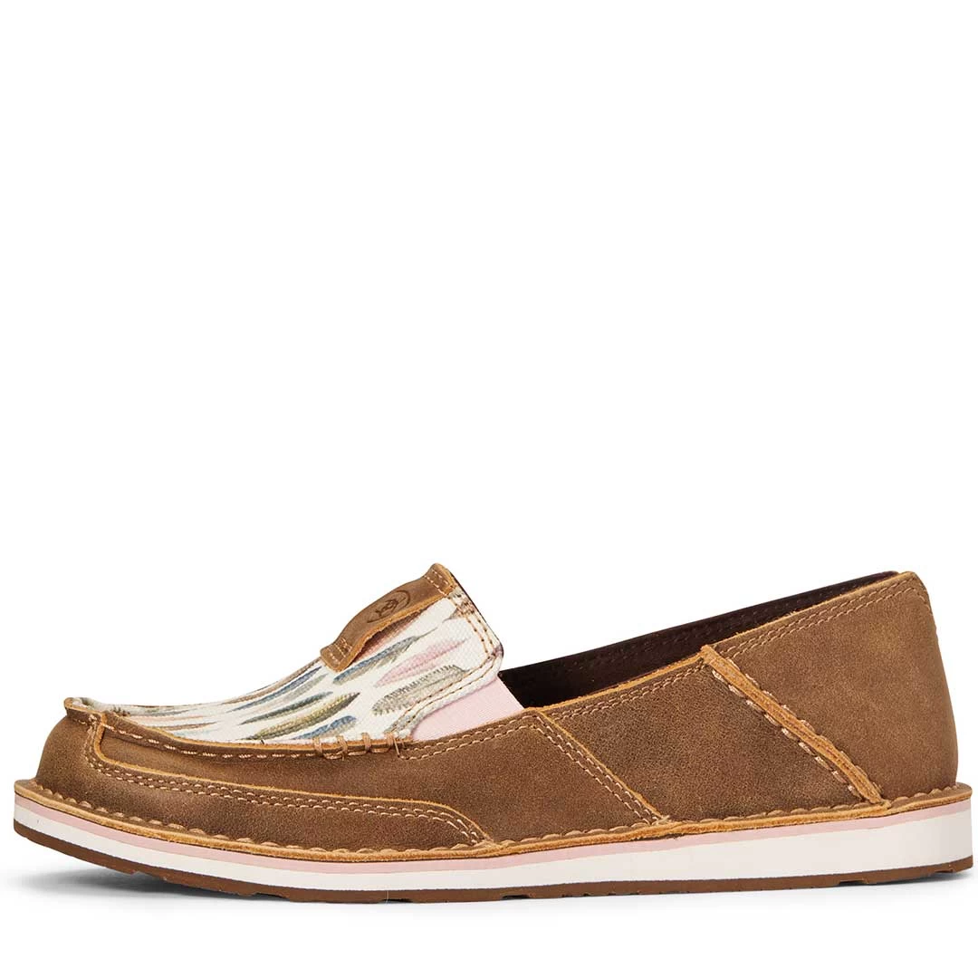 Ariat Women's Cruiser Feather Print Slip-on Shoes 2 Ariat Women's Cruiser Feather Print Slip-on Shoes - Image 2