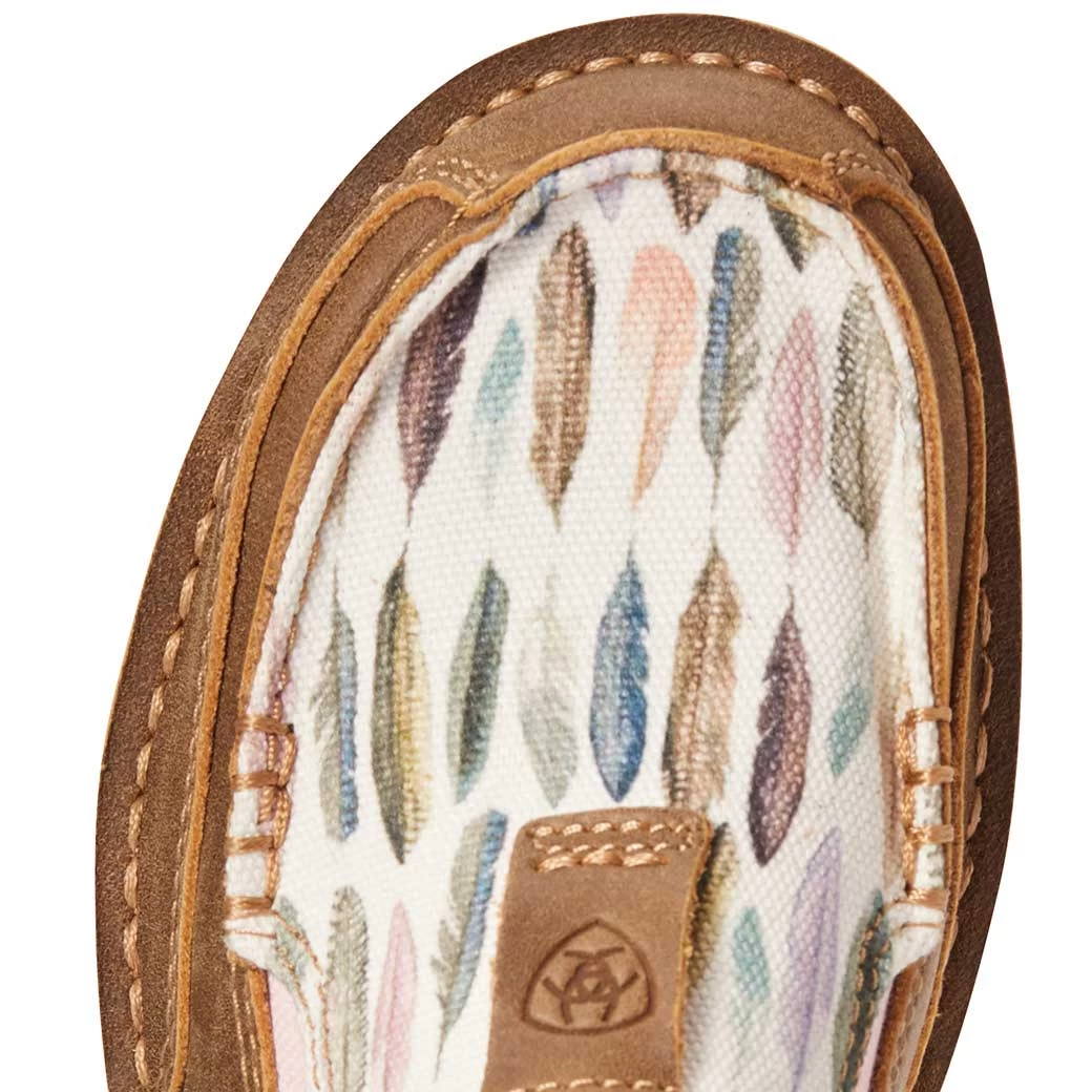 Ariat Women's Cruiser Feather Print Slip-on Shoes 4 Ariat Women's Cruiser Feather Print Slip-on Shoes - Image 4