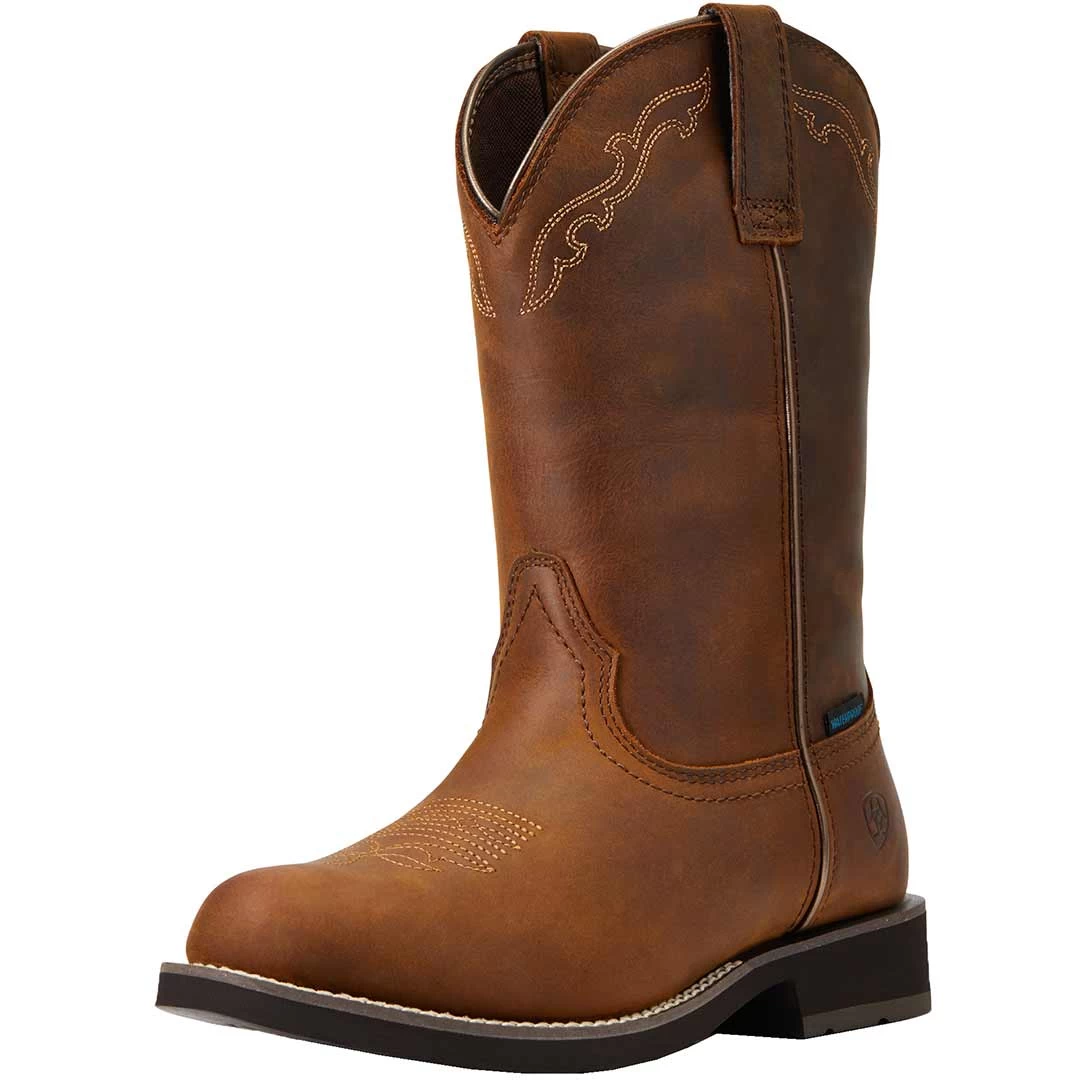 Ariat Women's Delilah Round Toe Waterproof Cowgirl Boots 1 Ariat Women's Delilah Round Toe Waterproof Cowgirl Boots