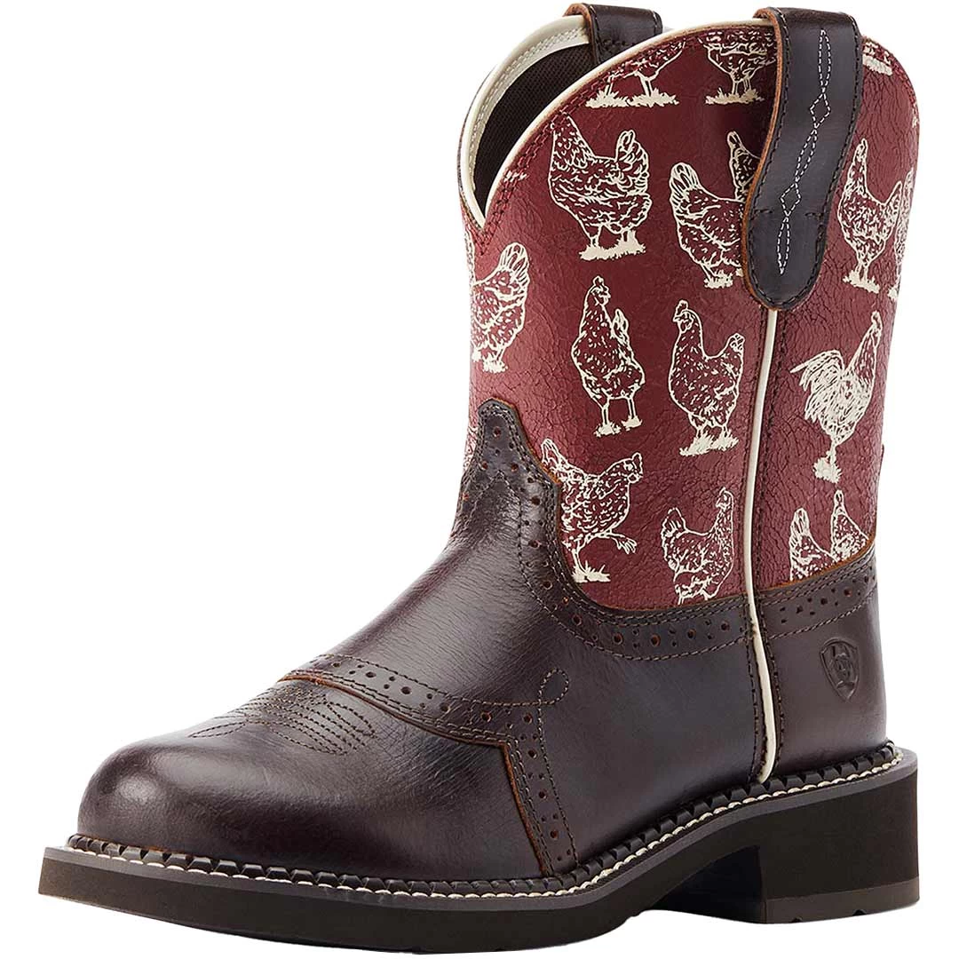 Ariat Women's Fatbaby Heritage Farrah Cowgirl Boots 1 Ariat Women's Fatbaby Heritage Farrah Cowgirl Boots