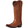 Ariat Women's Heritage Elastic Wide Calf Cowgirl Boots