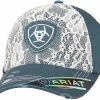 Ariat Women's Lace Front Velcro Strap Cap