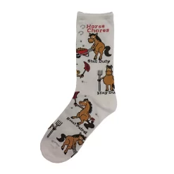 Austin Accent Women's Horse Chores Socks