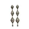 Blazin Roxx 3 Tier Dangle Earrings
