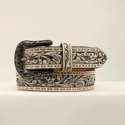 Ariat Women's Floral Embossed Belt