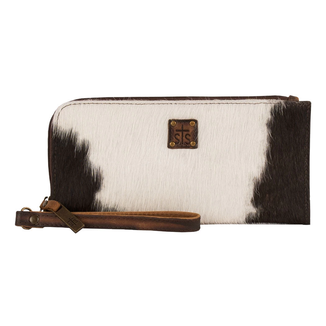 STS Ranchwear Women's Classic Cowhide Clutch 1 STS Ranchwear Women's Classic Cowhide Clutch