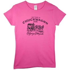 Calgary Stampede Women's 100 Years Chuckwagon T-Shirt