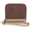 Catchfly Metallic Embossed Tooling Wallet