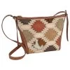 Catchfly Southwest Colour-Block Bucket Bag