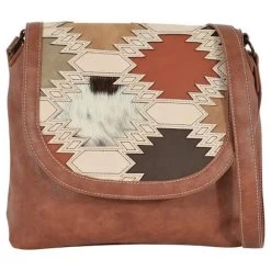 Catchfly Southwest Colour-Block Crossbody Purse