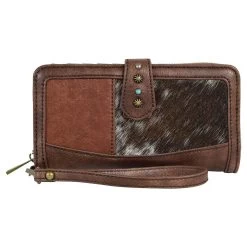 Catchfly Women's Durango Hair On Hide Wallet