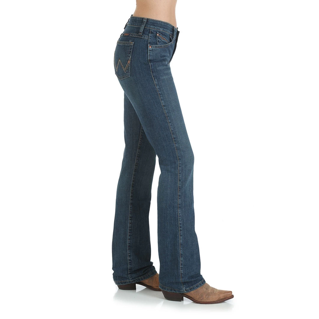 Wrangler Women's Ultimate Riding Q-Baby Mid Rise Jeans 2 Wrangler Women's Ultimate Riding Q-Baby Mid Rise Jeans - Image 2