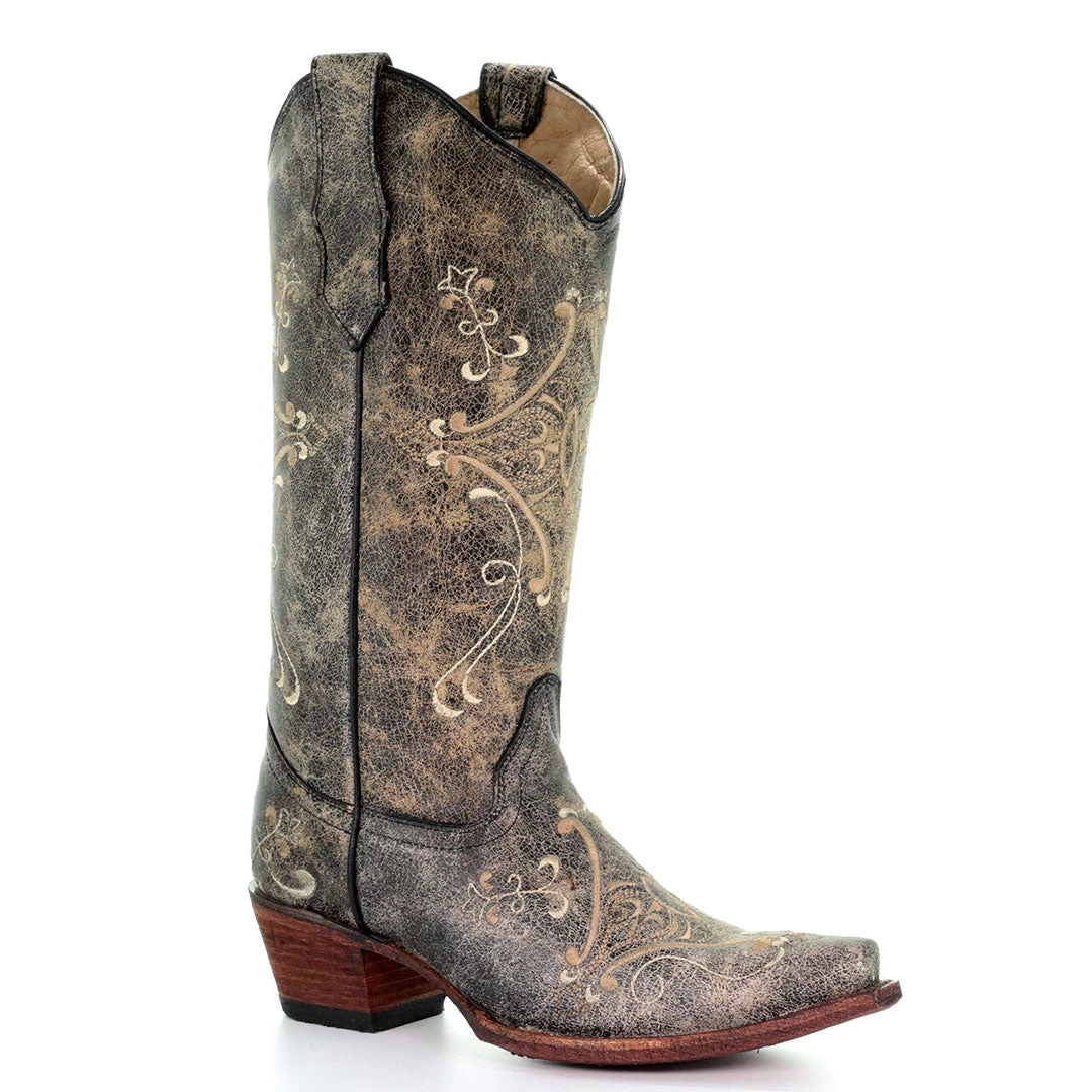 Circle G Women's Andrea Snip Toe Cowgirl Boots 2 Circle G Women's Andrea Snip Toe Cowgirl Boots - Image 2