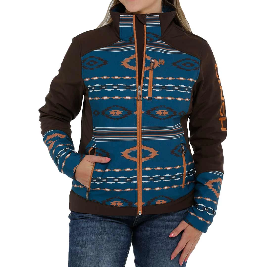 Cinch Women's Bonded Softshell Jacket 1 Cinch Women's Bonded Softshell Jacket