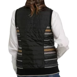 Cinch Women's Quilted Reversible Stripe Vest 12 Cinch Women's Quilted Reversible Stripe Vest -Western Fashion Ladies cinch women s quilted reversible stripe vest