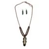 Cindy Smith Women's Bead & Feather Jewelry Set