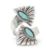 Cowgirl Confetti Women's Silver Wings Ring