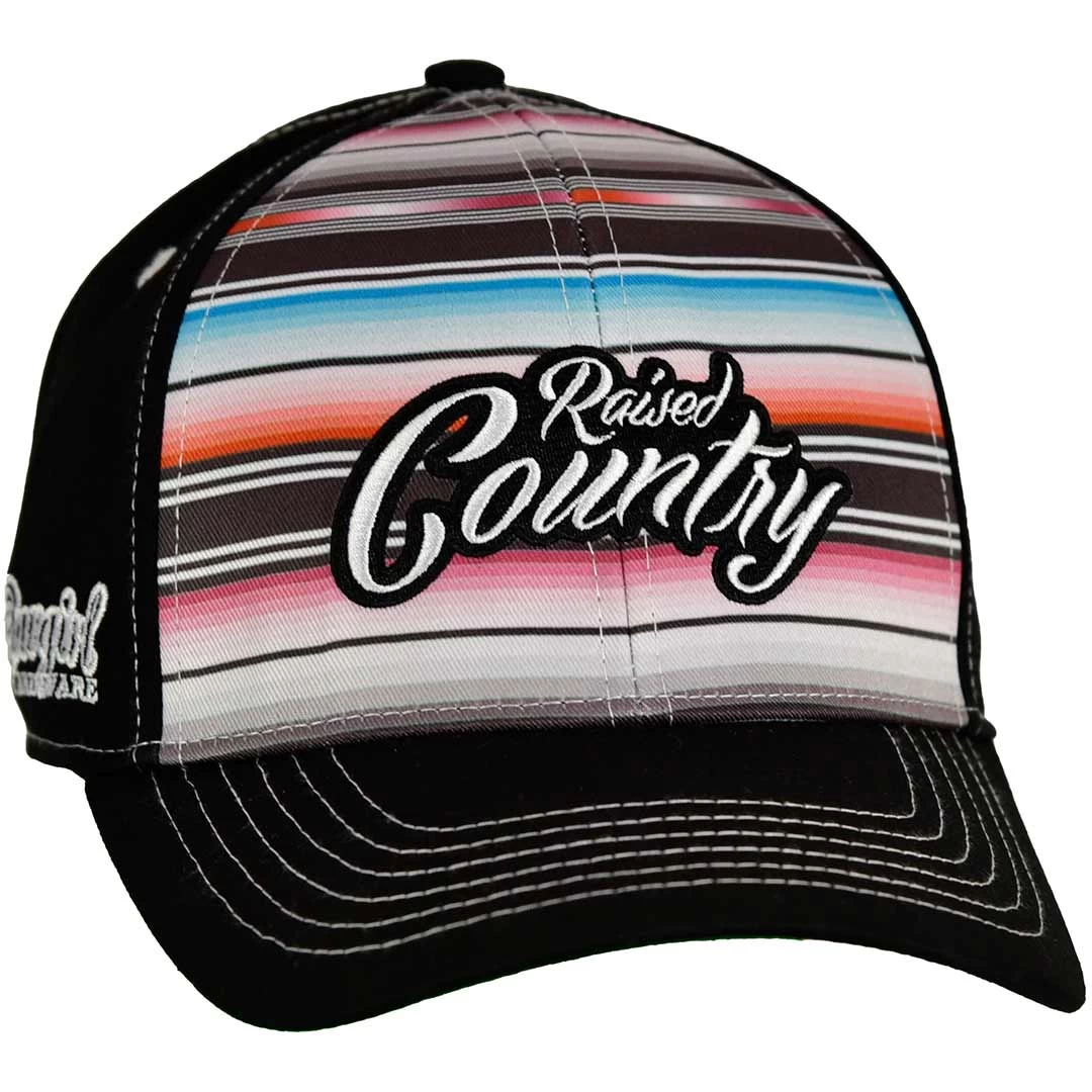 Cowgirl Hardware Women's Raised Country Serape Cap 1 Cowgirl Hardware Women's Raised Country Serape Cap