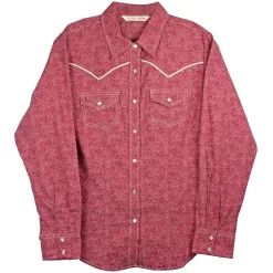 Cumberland Outfitters Women's Paisley Print Snap Shirt