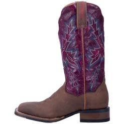 Dan Post Women's Pasadena Square Toe Cowgirl Boots -Western Fashion Ladies d8a3c380a5275aafa76ff1aff81f5769